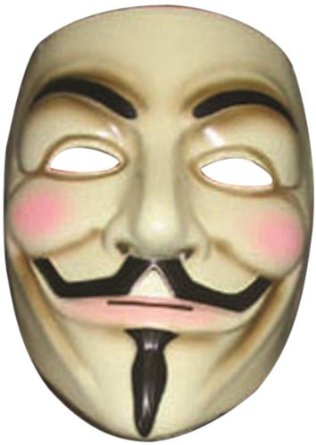 Αποκριάτικη μάσκα Anonymus