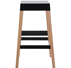 Σκαμπό Ξύλο - Μέταλλο