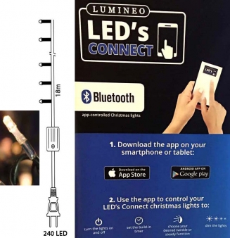 ����������������� ������� �������� �� Bluetooth 240 Led - ����� �����