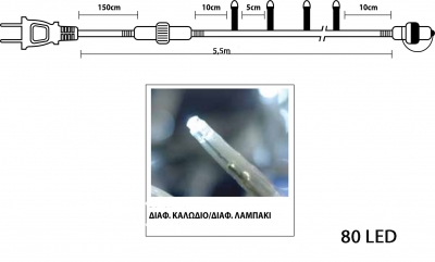 IP 20  80Led -   
