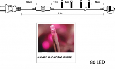 IP 20  80Led -   