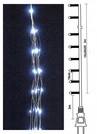 ������� 10�20L Copper �� �������������� 200 LED - ����� ����������������� �������