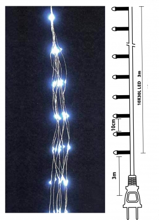 ������� 10�30L Copper �� �������������� 300 LED - ����� ����������������� �������