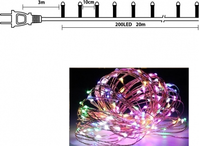   Big Copper  . IP44 200LED - 