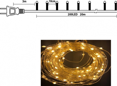   Big Copper  . IP44 200LED -  