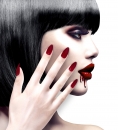     Burgundy Stiletto   12  