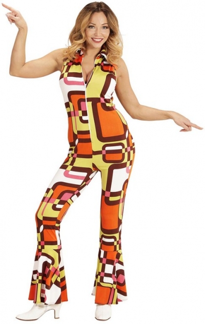   Disco 70`s Jumpsuit Tubes
