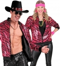    Party Fashion Pink Zembra Sequin 