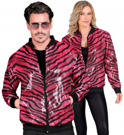   Party Fashion Pink Zembra Sequin