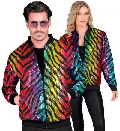   Party Fashion Rainbow Waves Sequin