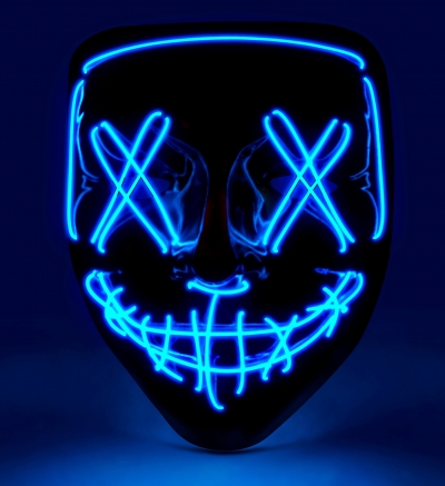   Blue Led Monster 