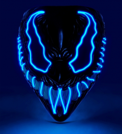   Blue Led Monster 