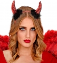     Devil Red  Sequin Horns 