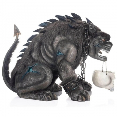   Dog of the Underworld with Candy Bowl